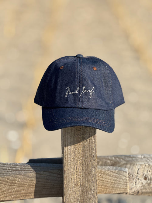 Paul Surf Cursive Denim Cap
