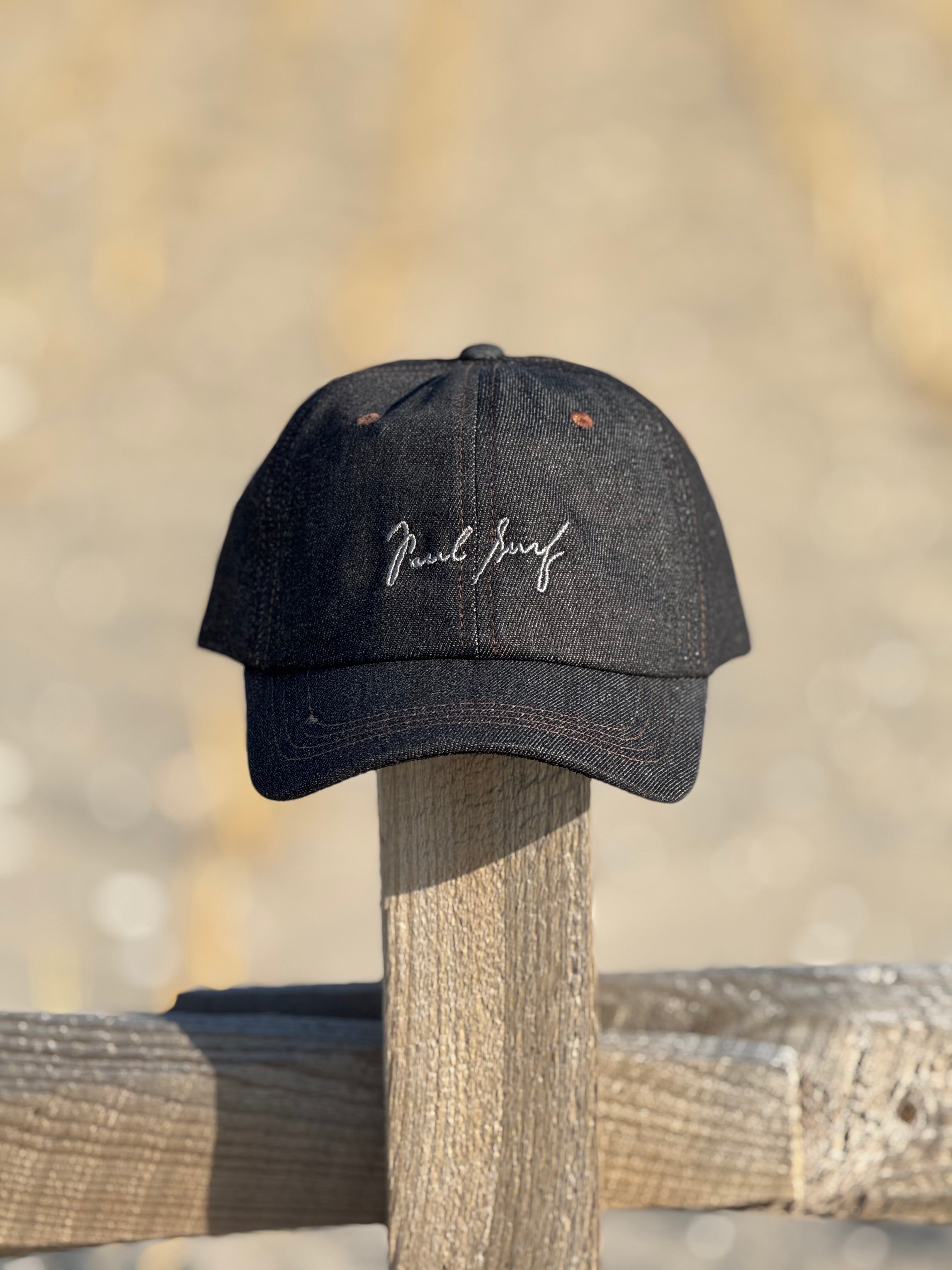 Paul Surf Cursive Denim Cap