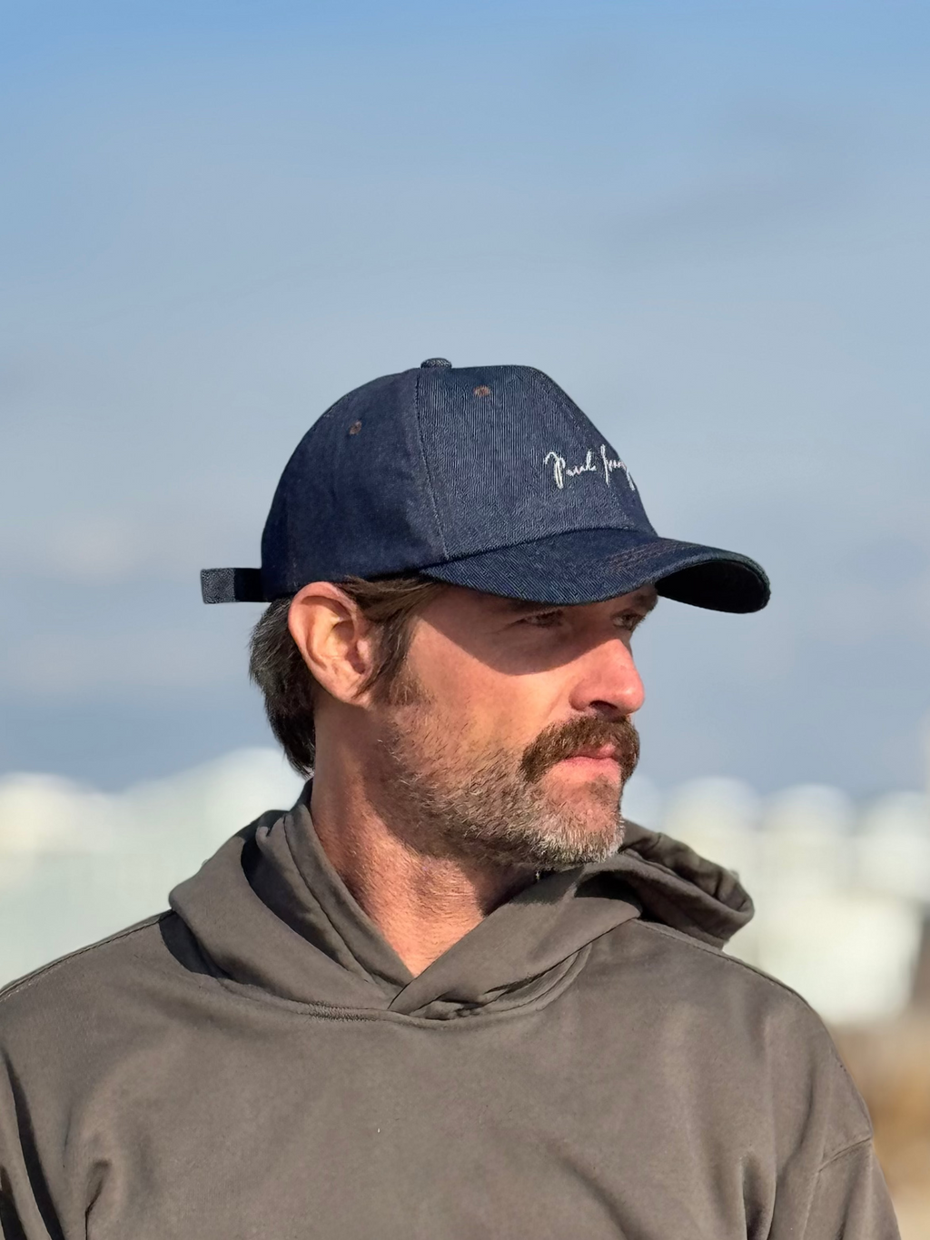 Paul Surf Cursive Denim Cap