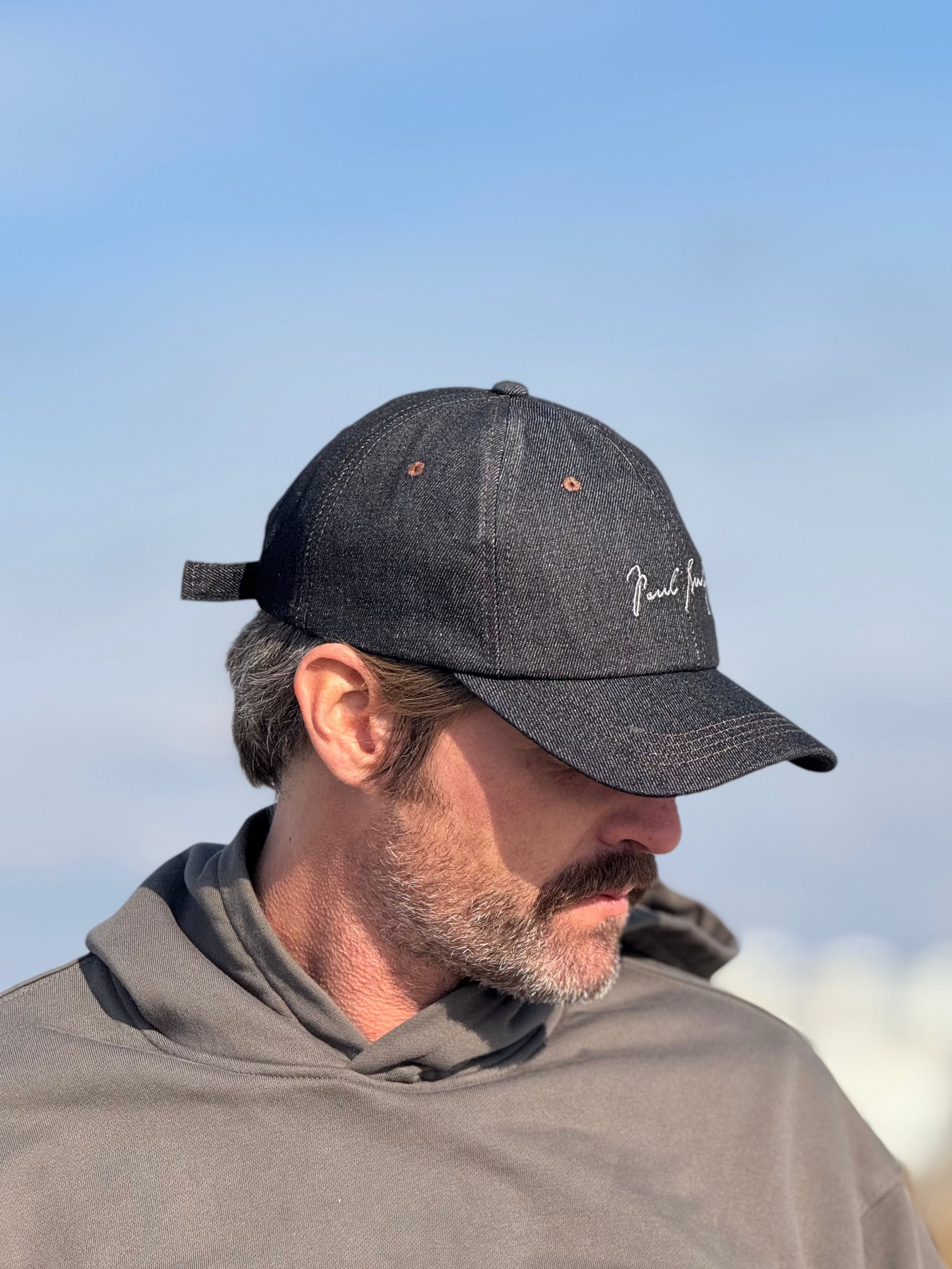 Paul Surf Cursive Denim Cap