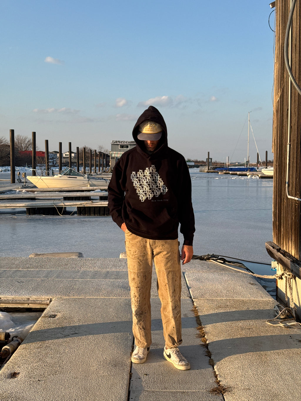 Paul Surf Slant Grid Hoodie