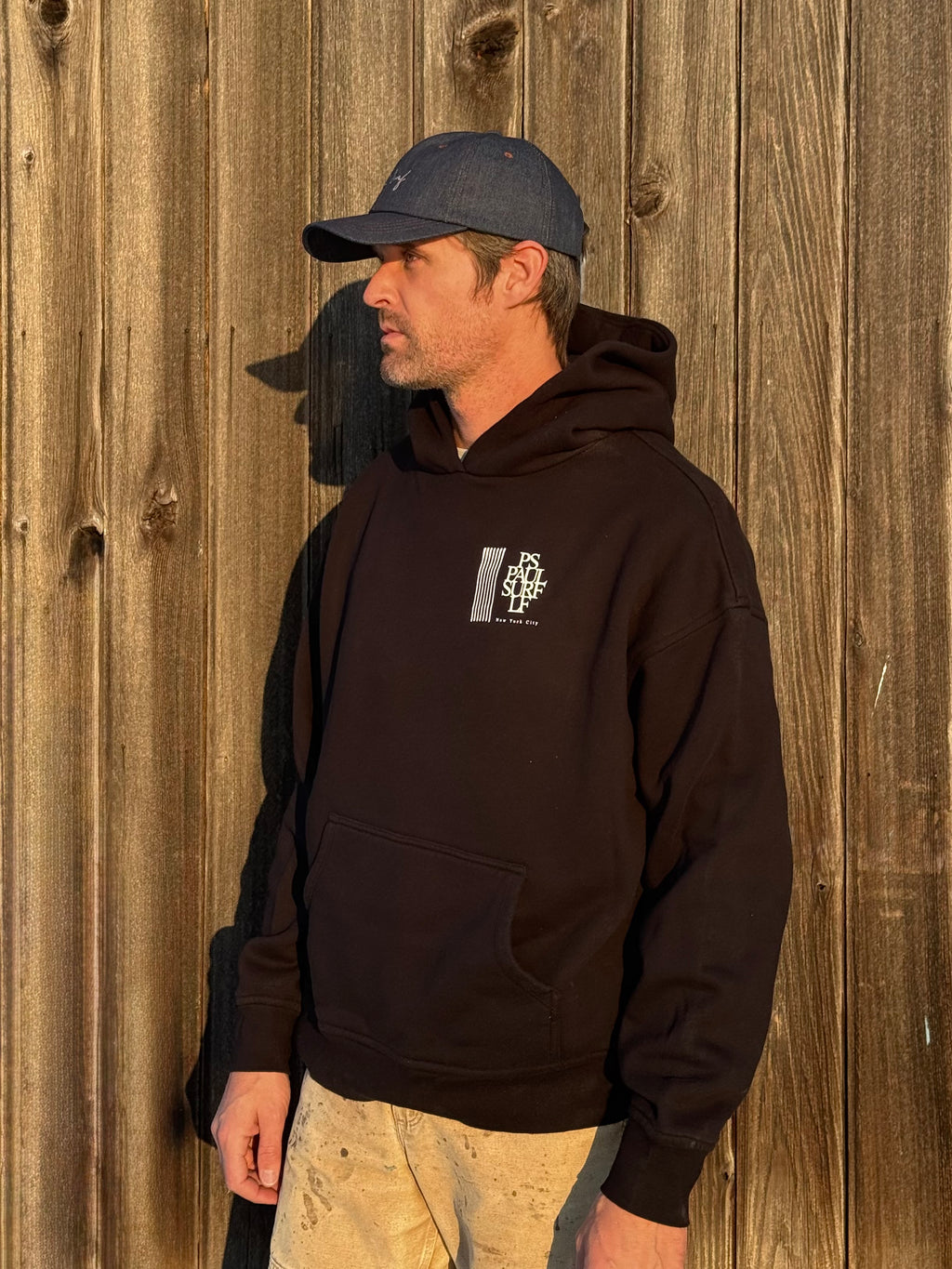 Paul Surf Resin Stripes Hoodie