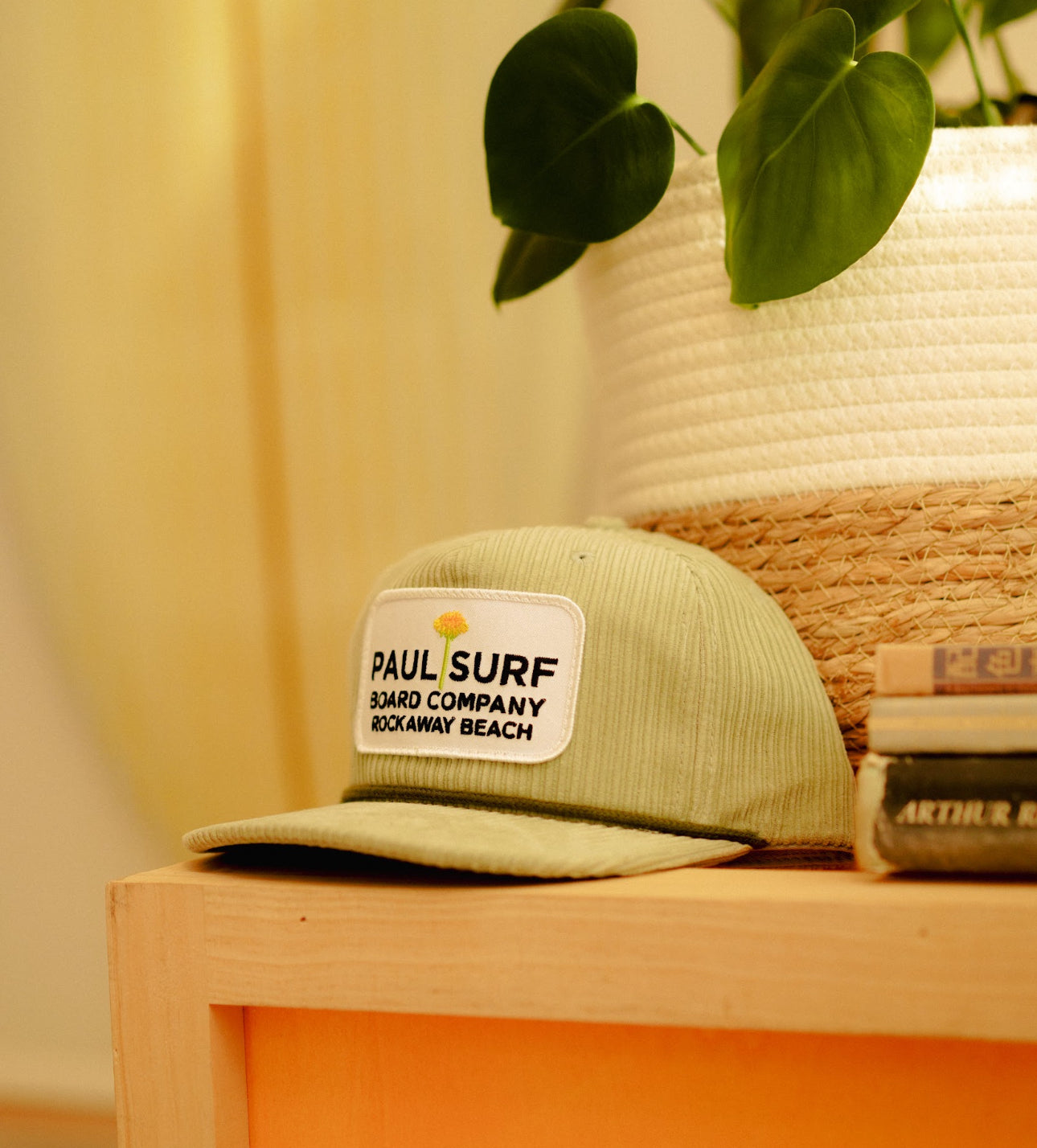 Paul Surf Cord Patch Cap